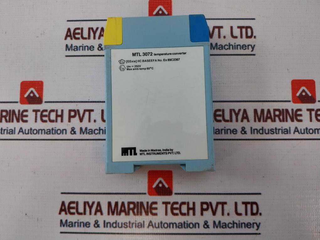 Mtl Instruments MTL 3072 Temperature Converter 50Ma