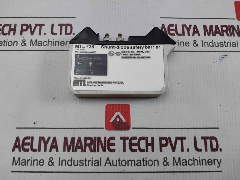 Mtl Instruments Mtl728 Shunt-diode Safety Barrier 28V 300Ω