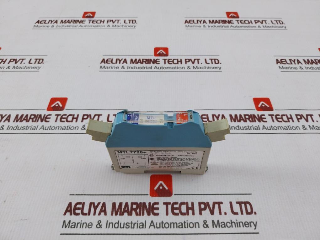 Mtl Instruments Mtl 7728+ Shunt-diode Safety Barrier 250V 93Ma