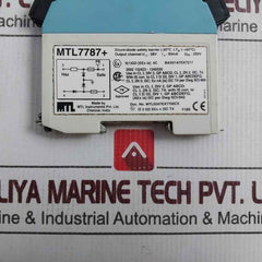 Mtl Instruments Mtl7787+ Din-rail Mounting Safety Barrier 250v