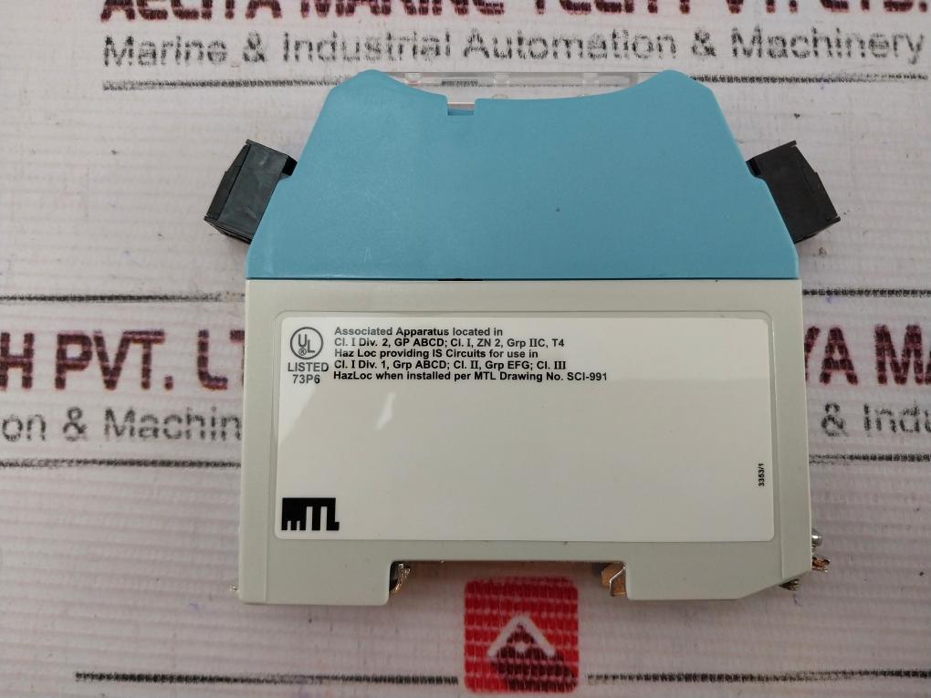 Mtl Instruments Mtl7787+ Shunt- Diode Safety Barrier 93Ma