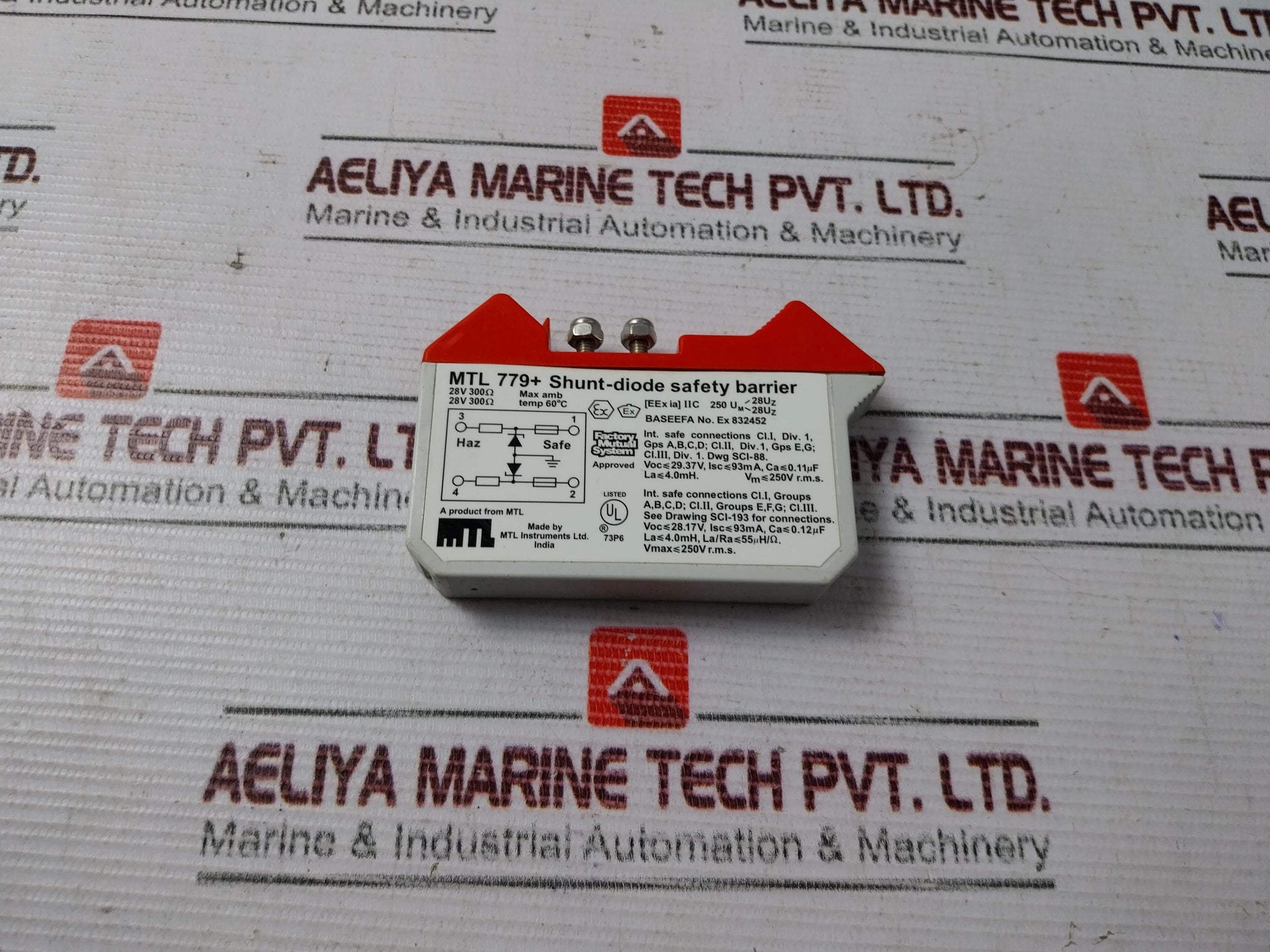 Mtl Instruments Mtl 779+ Shunt-diode Safety Barrier 250V