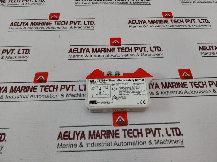 Mtl Instruments Mtl 787Sp+ Shunt-diode Safety Barrier 250V