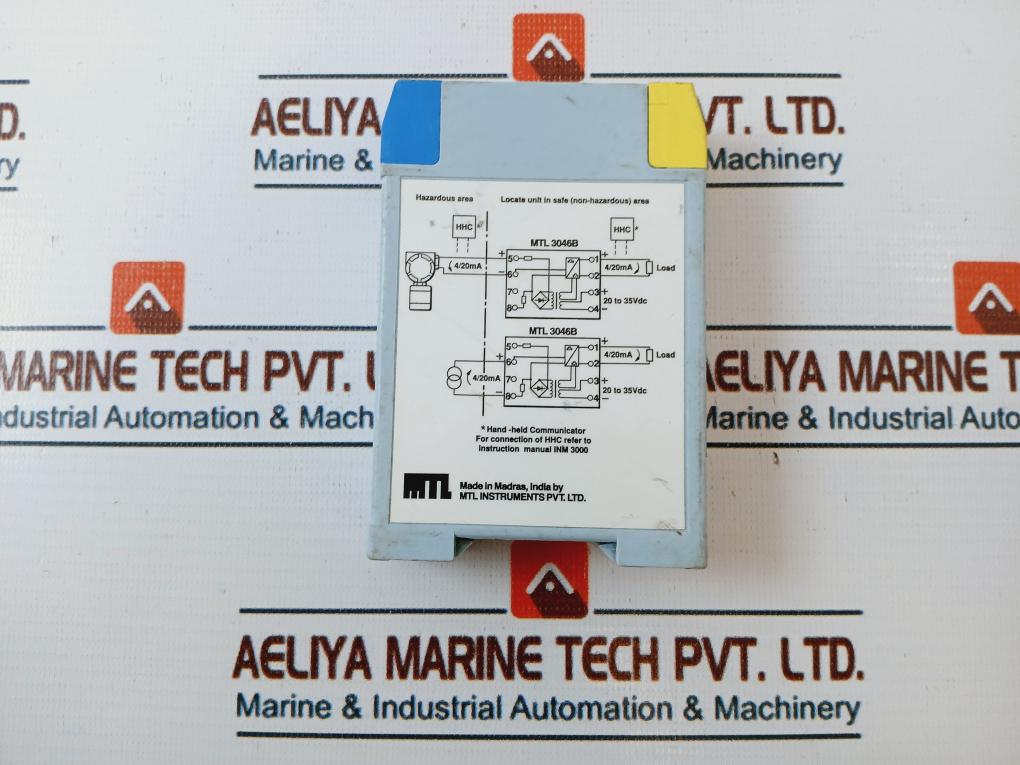 MTL Instruments Series MTL 3000 MTL 3046B Repeater Power Supply 200MA