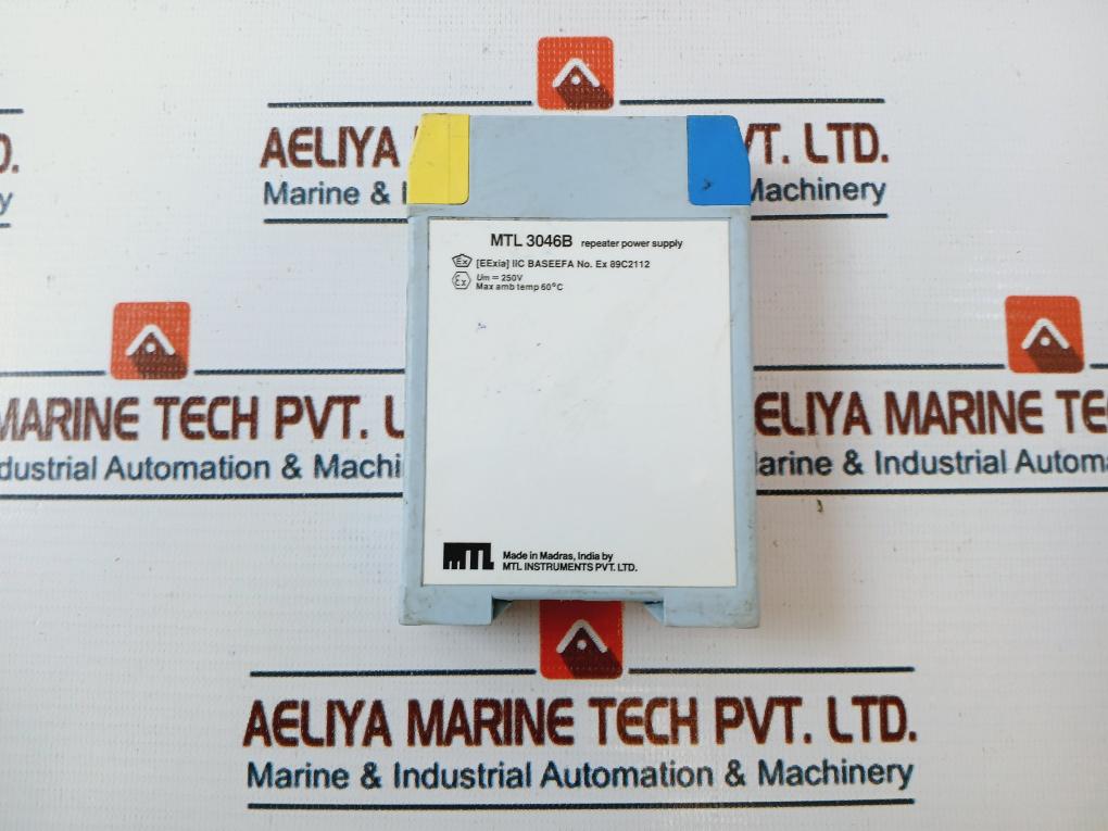 MTL Instruments Series MTL 3000 MTL 3046B Repeater Power Supply 200MA