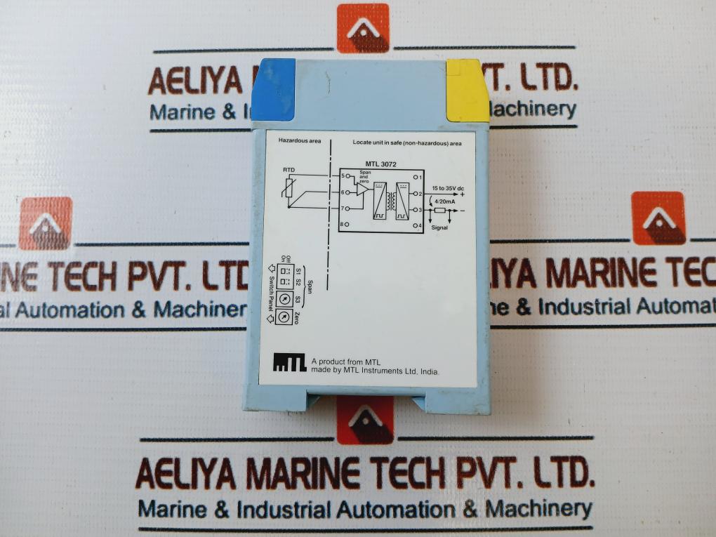 MTL Instruments Series MTL 3000 Temperature Converter MTL 3072