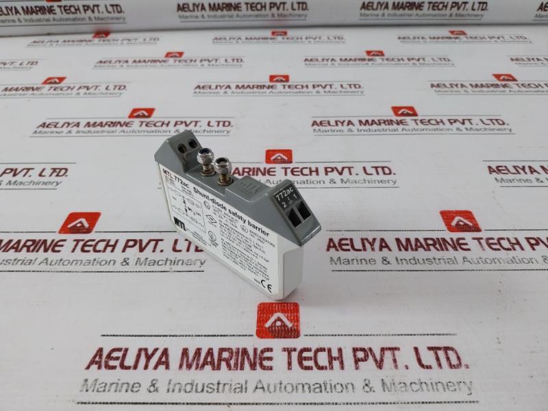 MTL Measurement Technology 772AC Shunt-Diode Safety Barrier 22V 300Ω Temp 60°C