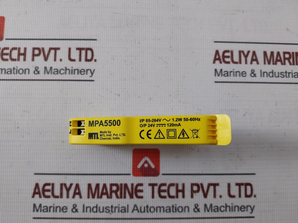 Mtl Mpa5500 Power Adaptor I/P 85-264V 1.2W 50-60Hz 5516280003 24V-120Ma