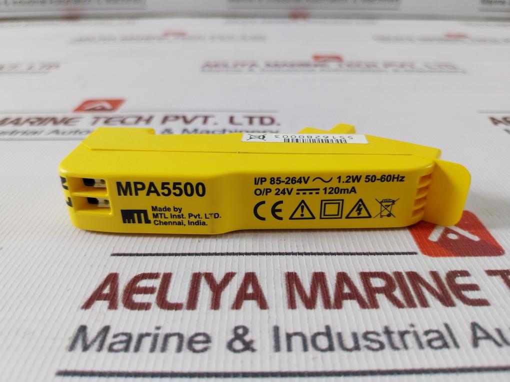 Mtl Mpa5500 Power Adaptor I/P 85-264V 1.2W 50-60Hz 5516280003 24V-120Ma