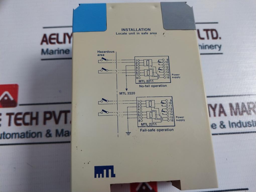 Mtl Mtl2211 2-channel Is-input Switch Operated Relay