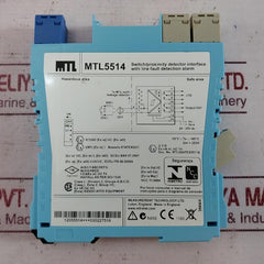 Mtl Mtl5514 Switch/Proximity Detector Interface With Line Fault Detection Alarm