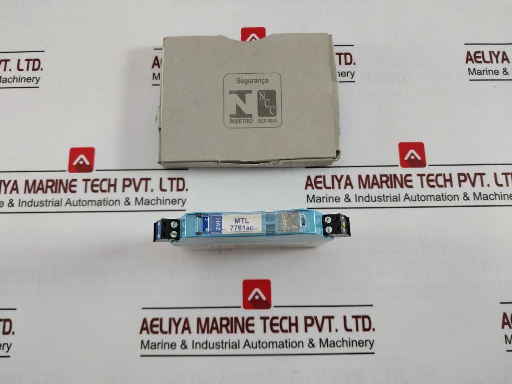 Mtl Mtl7761Ac Shunt-diode Safety Barrier 100Ma 250V Bas01Atex7217 Sci-991