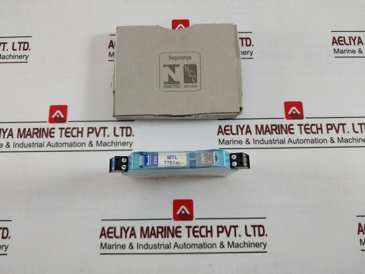 Mtl Mtl7761Ac Shunt-diode Safety Barrier 100Ma 250V Bas01Atex7217 Sci-991