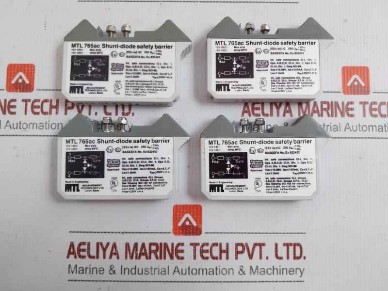 Mtl Shunt Diode Safety Barrier 765Ac 15V 100Ω