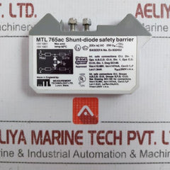 Mtl Shunt Diode Safety Barrier 765Ac 15V 100Ω