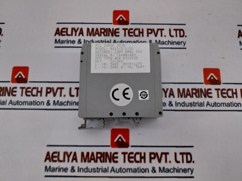 Mtl Surge Ma15/d/1/si Surge Suppressor Unit
