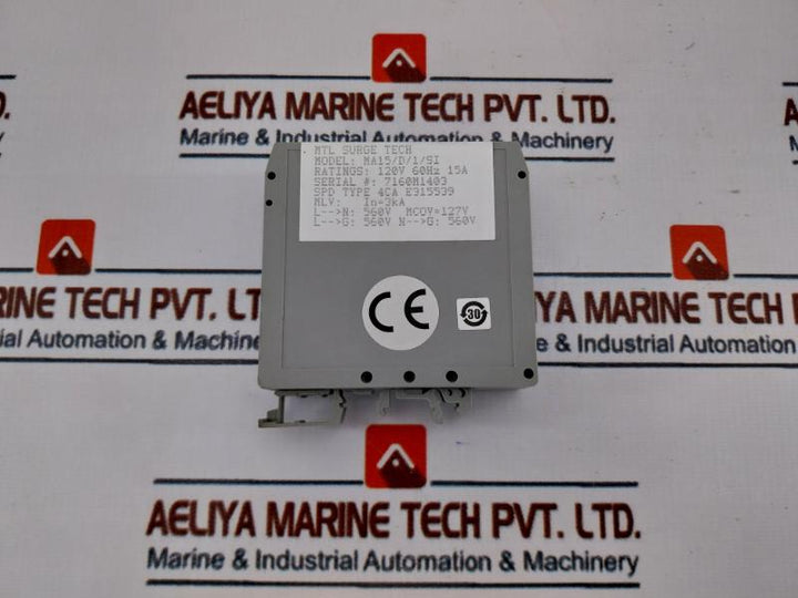 Mtl Surge Ma15/d/1/si Surge Suppressor Unit