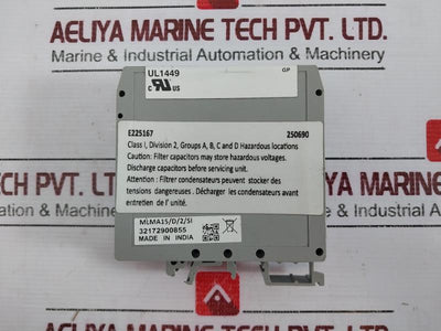 Mtl Surge Tech Ma15/d/2/si Surge Suppressor Module 240v 50hz 10a, 4ca E315539