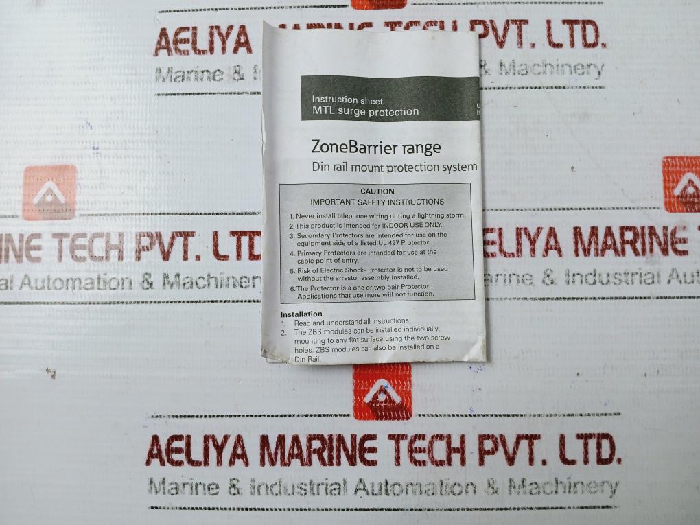 Mtl Surge Zb24597 Safety Barrier Isolated Loop Protector 32192000200