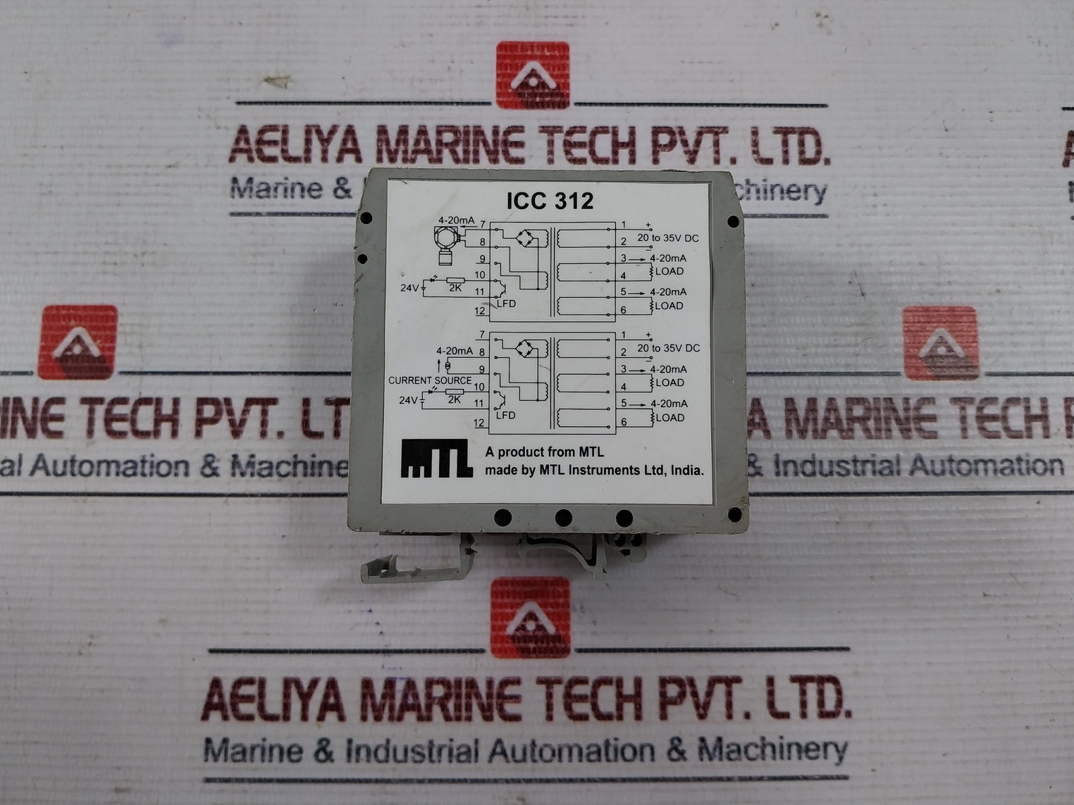 Mtl Instruments Icc 312 Repeater Power Supply 20 To 35V Dc