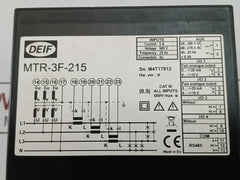 Mtr-3F-215 Multi-transducer 500 V 5A 25 Hz Deif