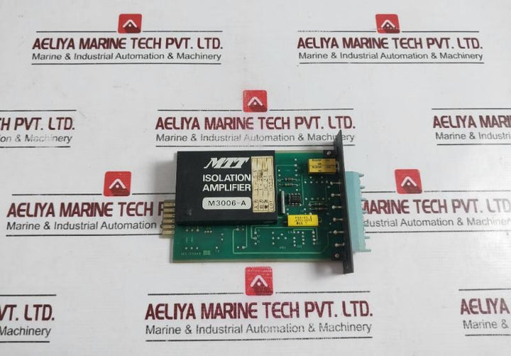 Mtt M3006-a Isolation Amplifier Pcb Ms-2304b