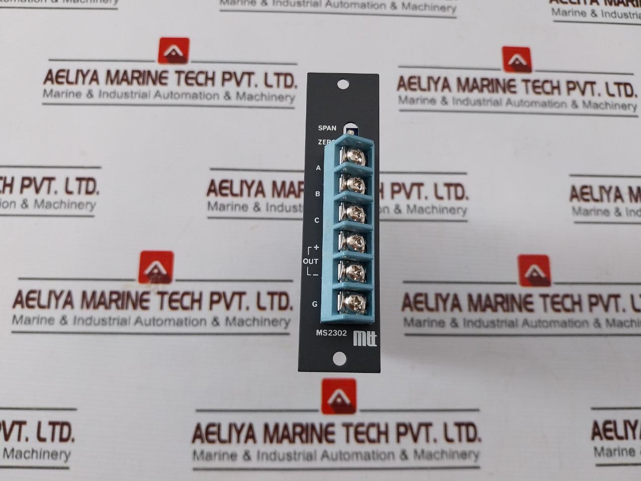 Mtt Ms2302 Rtd Temperature Transmitter Input Jpt-60-40C Ms-2302A
