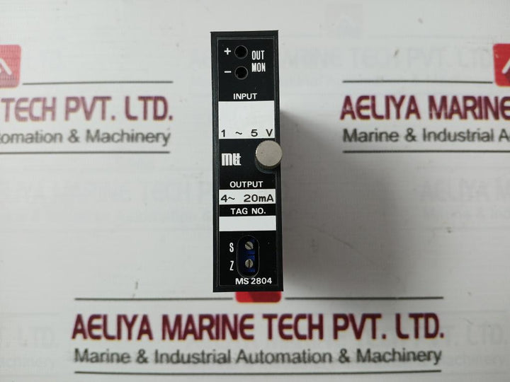 Mtt Ms2804 R/I Converter Rack Module Rev A 4–20 Ma Dc 24V