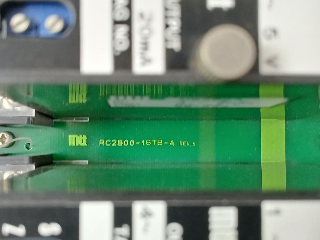 Mtt Ms2804 R/I Converter Rack Module Rev A 4–20 Ma Dc 24V