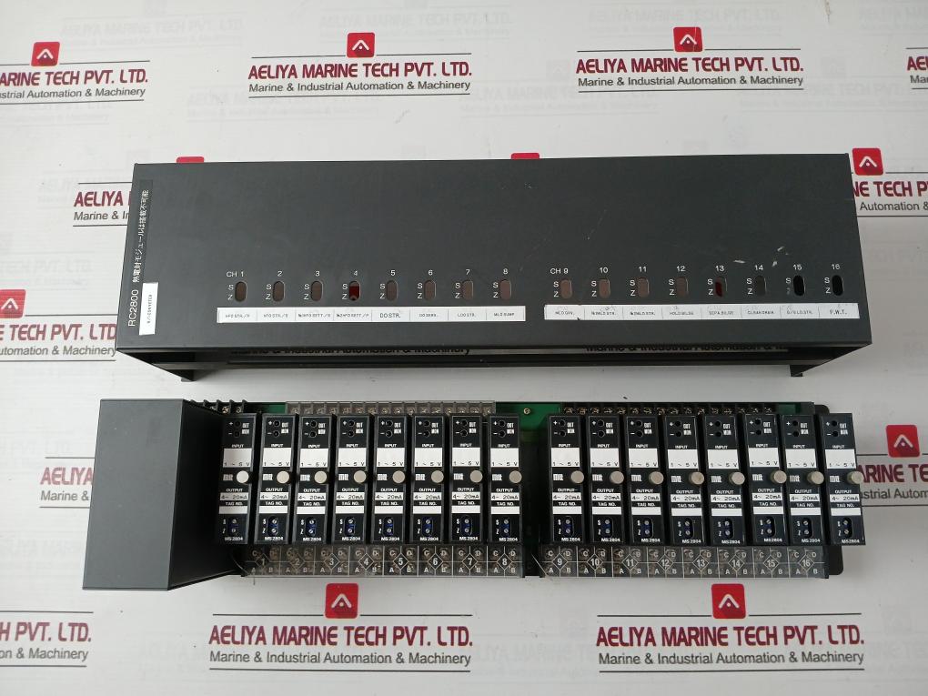 Mtt Ms2804 R/I Converter Rack Module Rev A 4–20 Ma Dc 24V