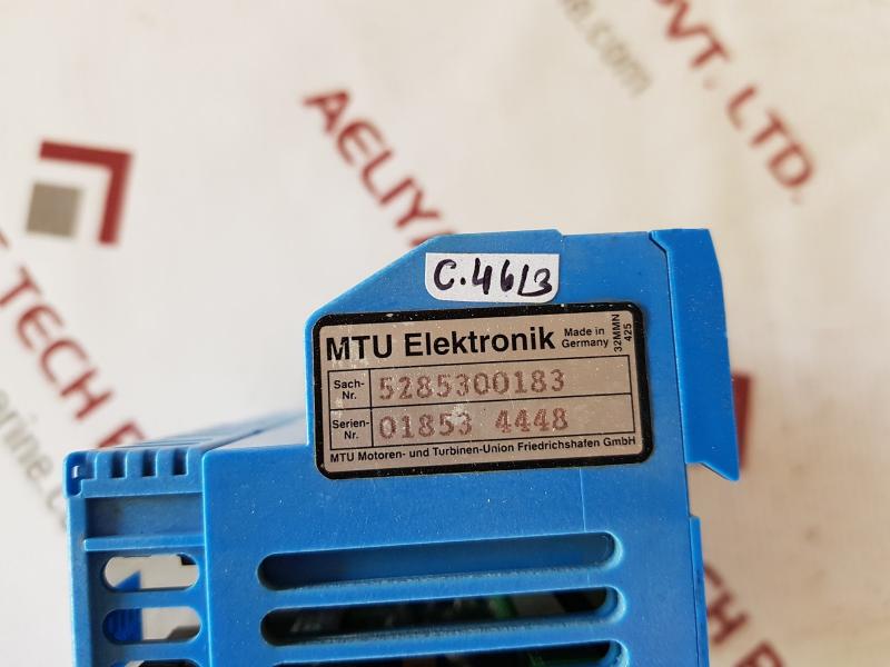 Mtu elektronik 5285300183 module Used