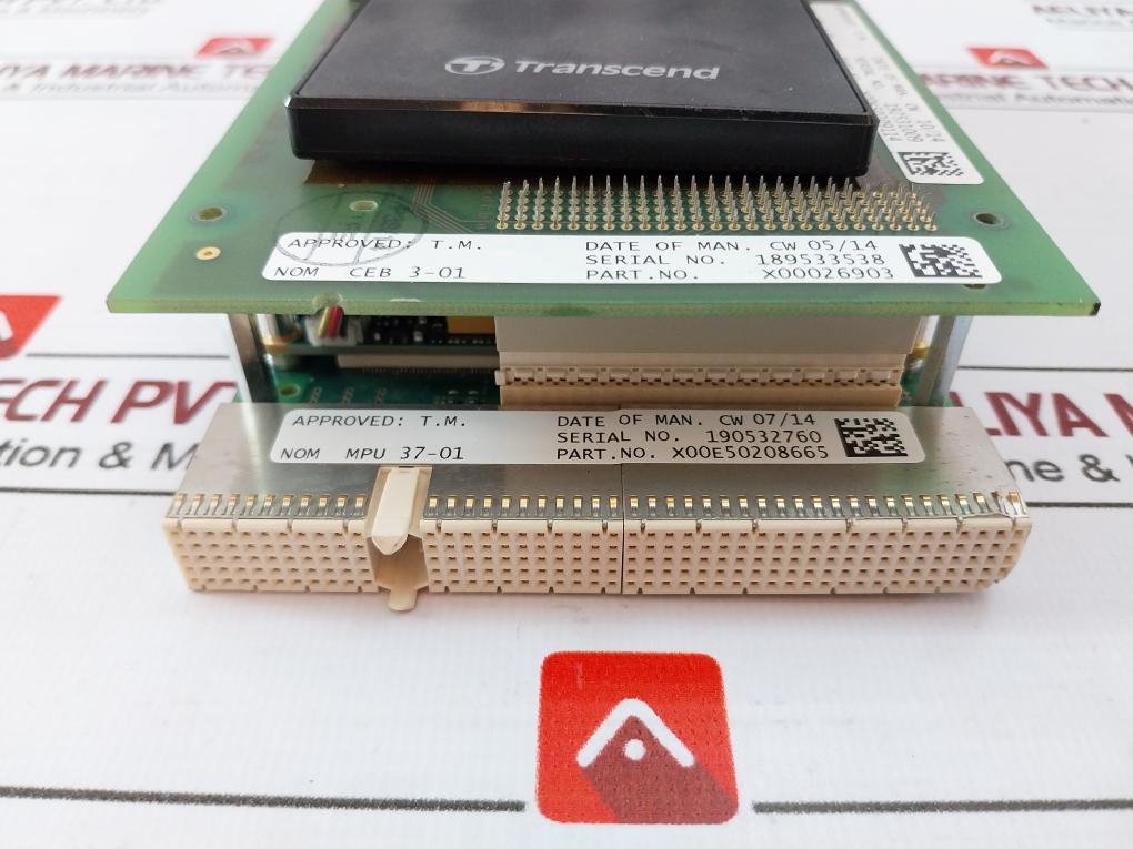 Mtu Mpu 37-01 Magnetic Pickup Unit X00E 5020 9114/76 X00E50208665(Not Working)