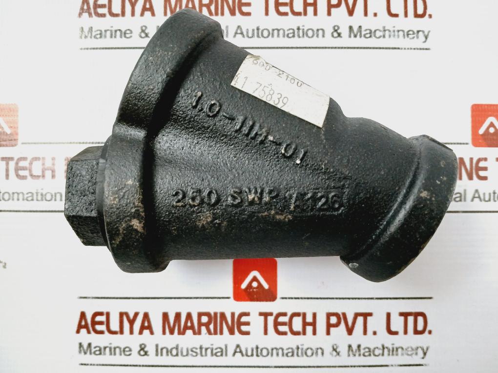 Mueller 10k11 Steam Y Typ Strainer 250 Psi 20 Mesh 1