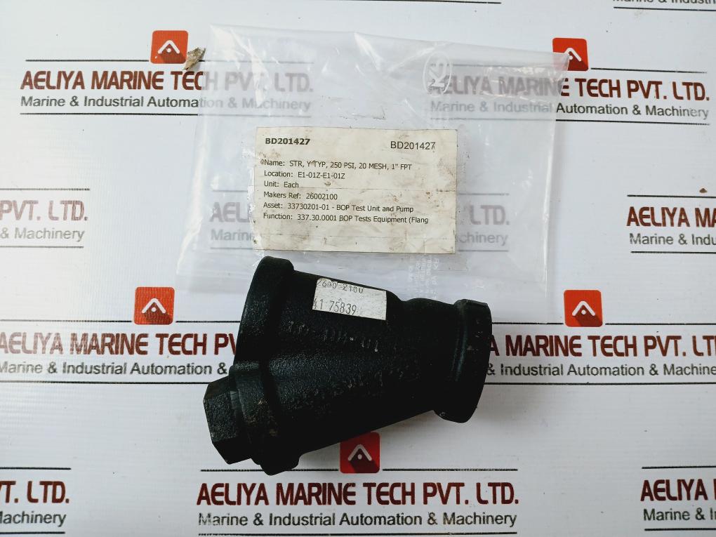 Mueller 10k11 Steam Y Typ Strainer 250 Psi 20 Mesh 1