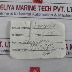 Mueller 75-11M-01 BOP Tests Equipment 2600-1100