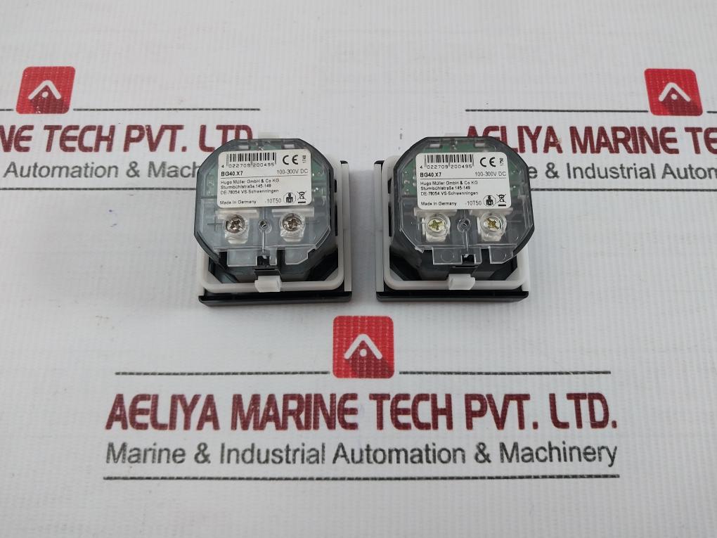 Muller 100-300V Dc Elapsed Time Counter Bg40.X7