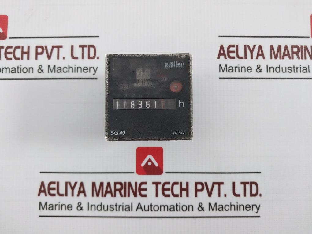 Muller Bg40.X7 Quarz Hour Counter 12-48V Dc