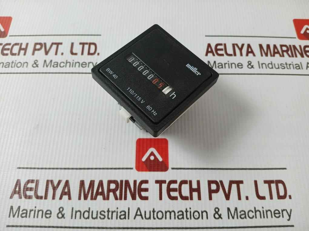 Muller Bw40.X8 Analog Hour Meter 110/115V 60Hz