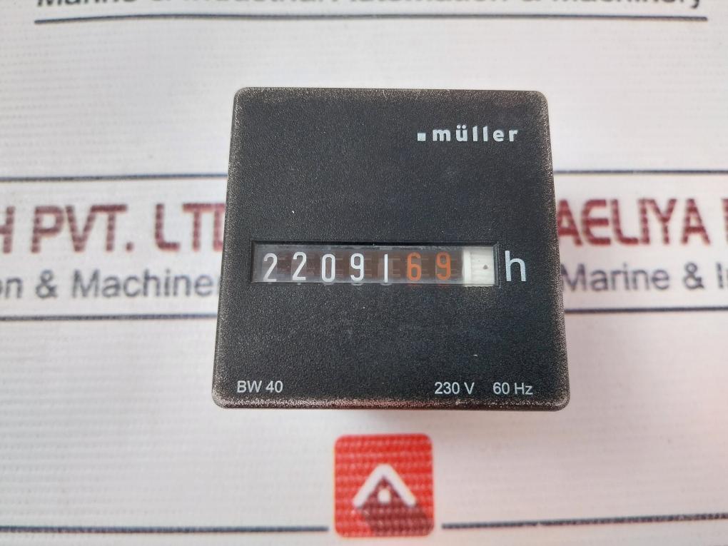 Muller Bw40.X8 Hour Meter 230V 60Hz