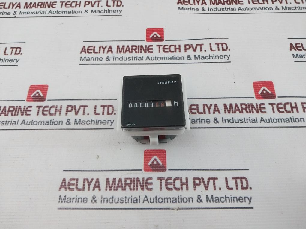 Muller Bw40.X8 Hour Meter Counter 24V/60Hz
