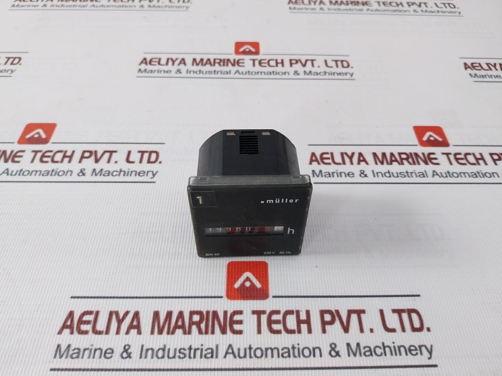 Muller Bw40 Hour Meter 230V/50Hz 15T55 3007 Bw40.X8