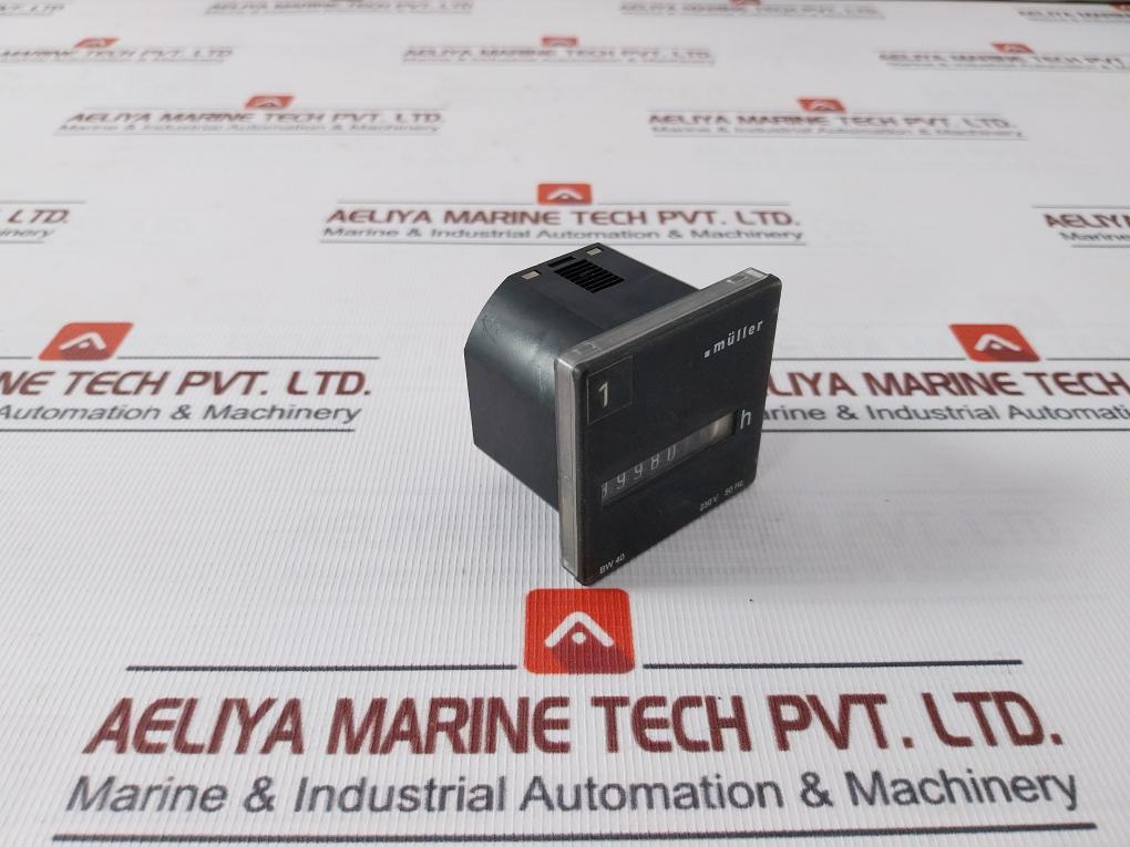 Muller Bw40 Hour Meter 230V/50Hz 15T55 3007 Bw40.X8