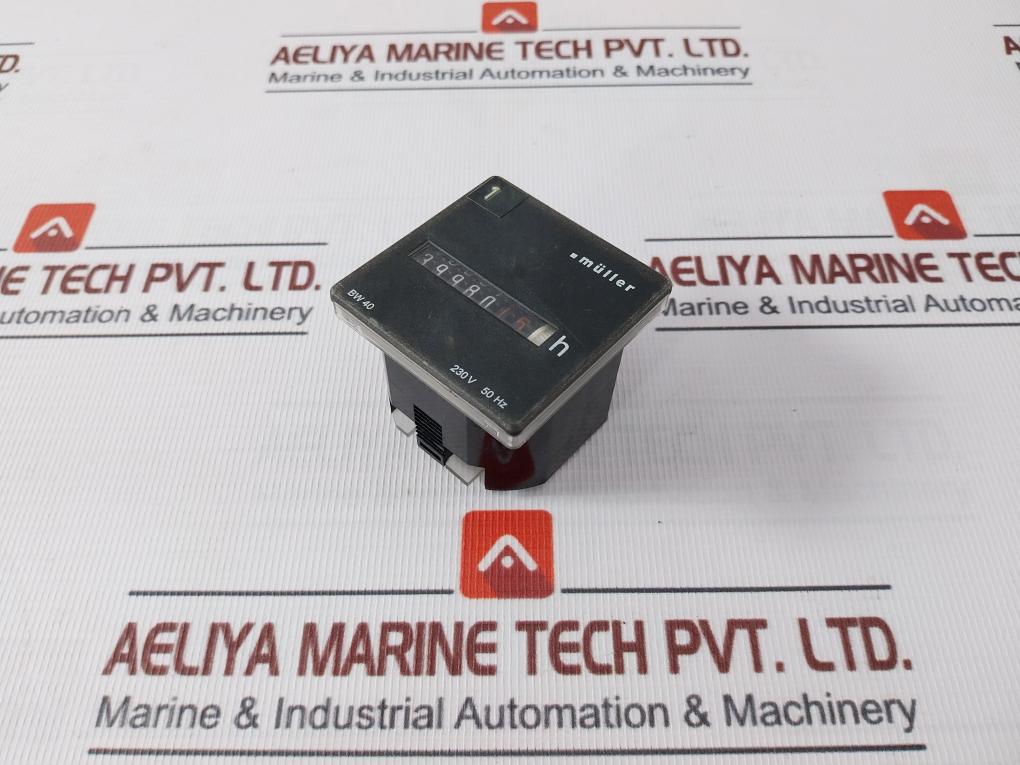 Muller Bw40 Hour Meter 230V/50Hz 15T55 3007 Bw40.X8