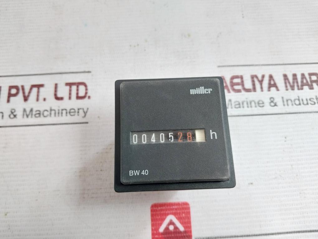 Muller Bw 40 Hour Meter 440V/60Hz 3197
