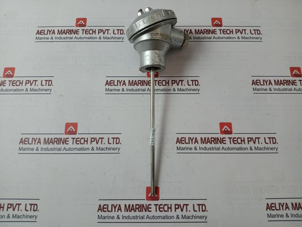 Muller Es-0-2-0-0-0-0-150 Pt100 Din (3-wire) Temperature Sensor 180-mm
