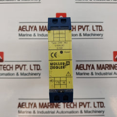 Muller Ziegler Diw-mu Measuring Transducer 0-50A Ac 0-10V