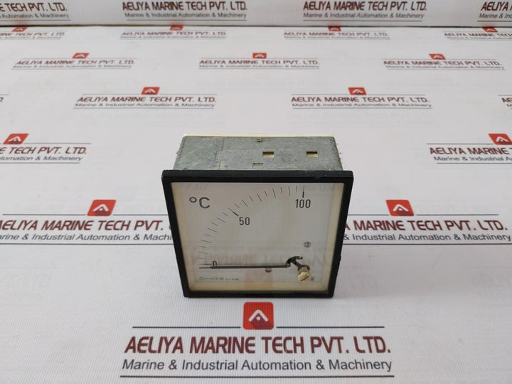 Muller & Weigert Dbq 96 Analog Meter With Celsius Scale Pt100 24V