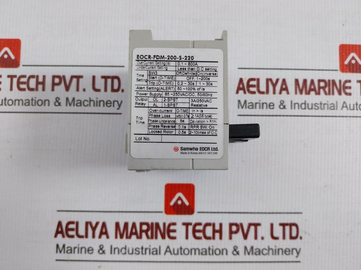 Multi-functional Protective Relay & Cable Eocr-fdm-200-s-220 Samwha
