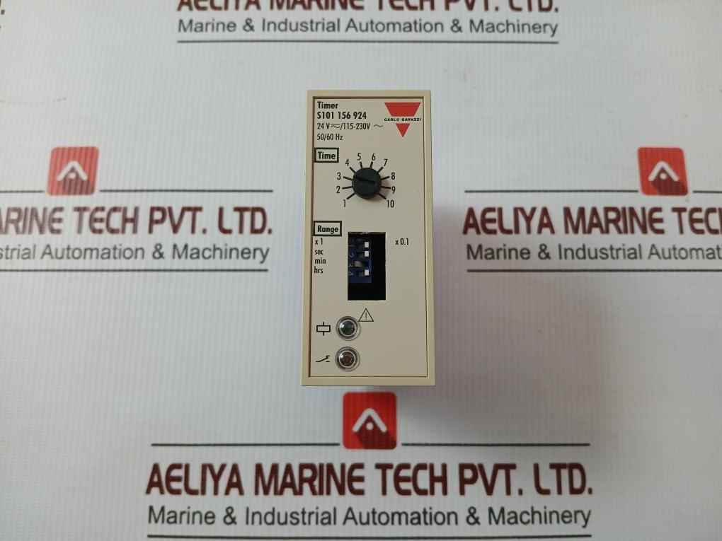 Multifunction Timer Relay 115-230/50-60Hz Carlo Gavazzi S101 156 924