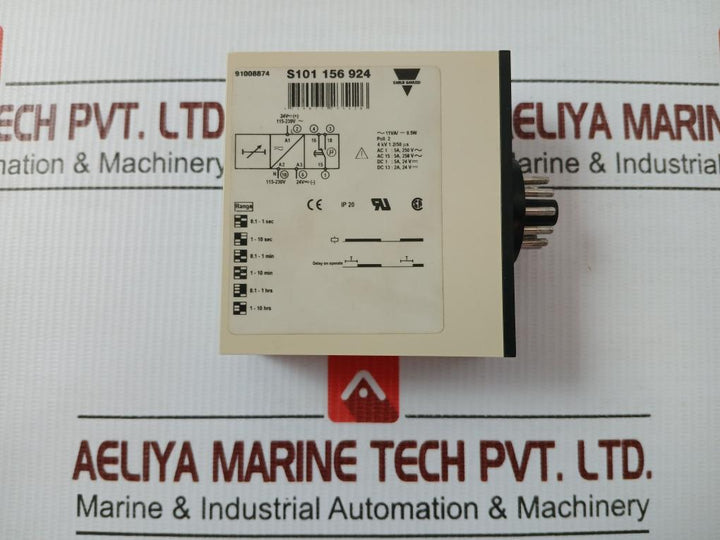 Multifunction Timer Relay 115-230/50-60Hz Carlo Gavazzi S101 156 924